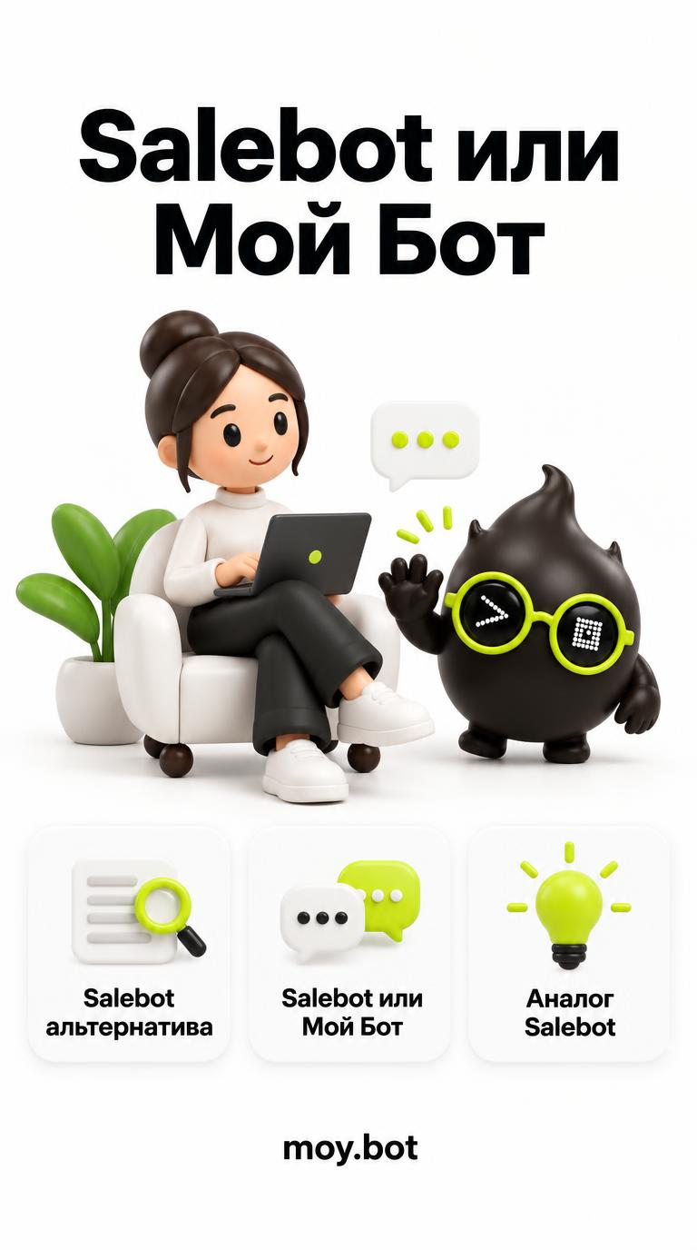Salebot или Мой Бот - salebot альтернатива - шпаргалка